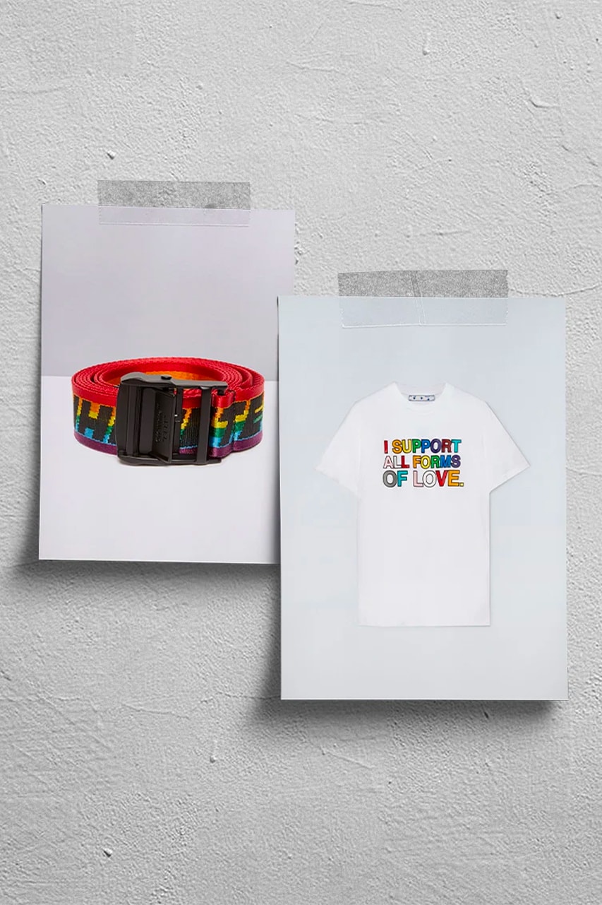 Off-White™ Virgil Abloh Trinice McNally "I Support All Forms of Love" LGBTQIA+ History Month Pride Black LGBTQIA+ Migrant Project Capsule Collection