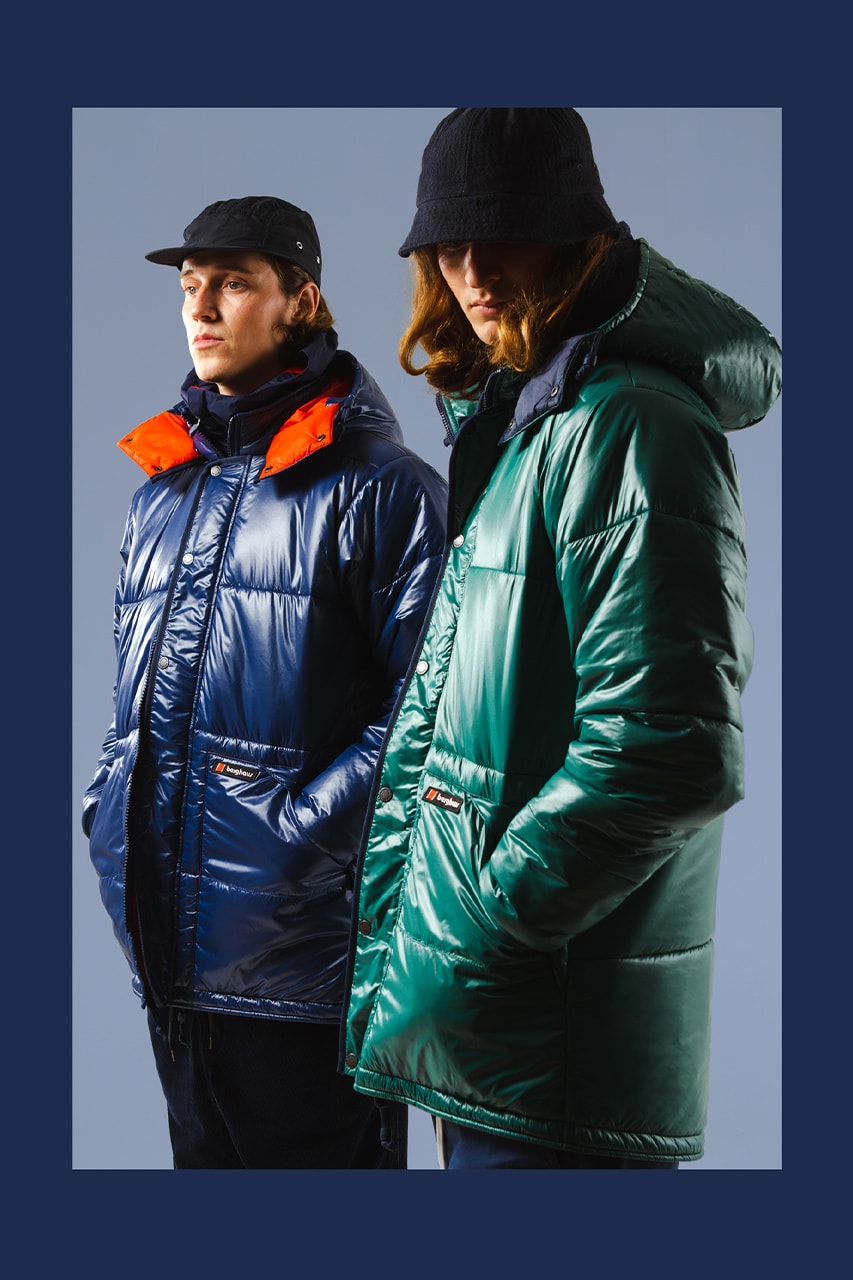 Oi Polloi x Berghaus Ice Cap 78 Jacket Release information where to buy blue green 