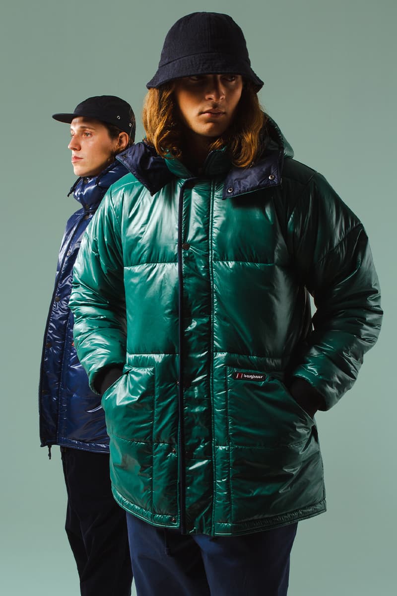 Oi Polloi x Berghaus Ice Cap 78 Jacket Release information where to buy blue green 