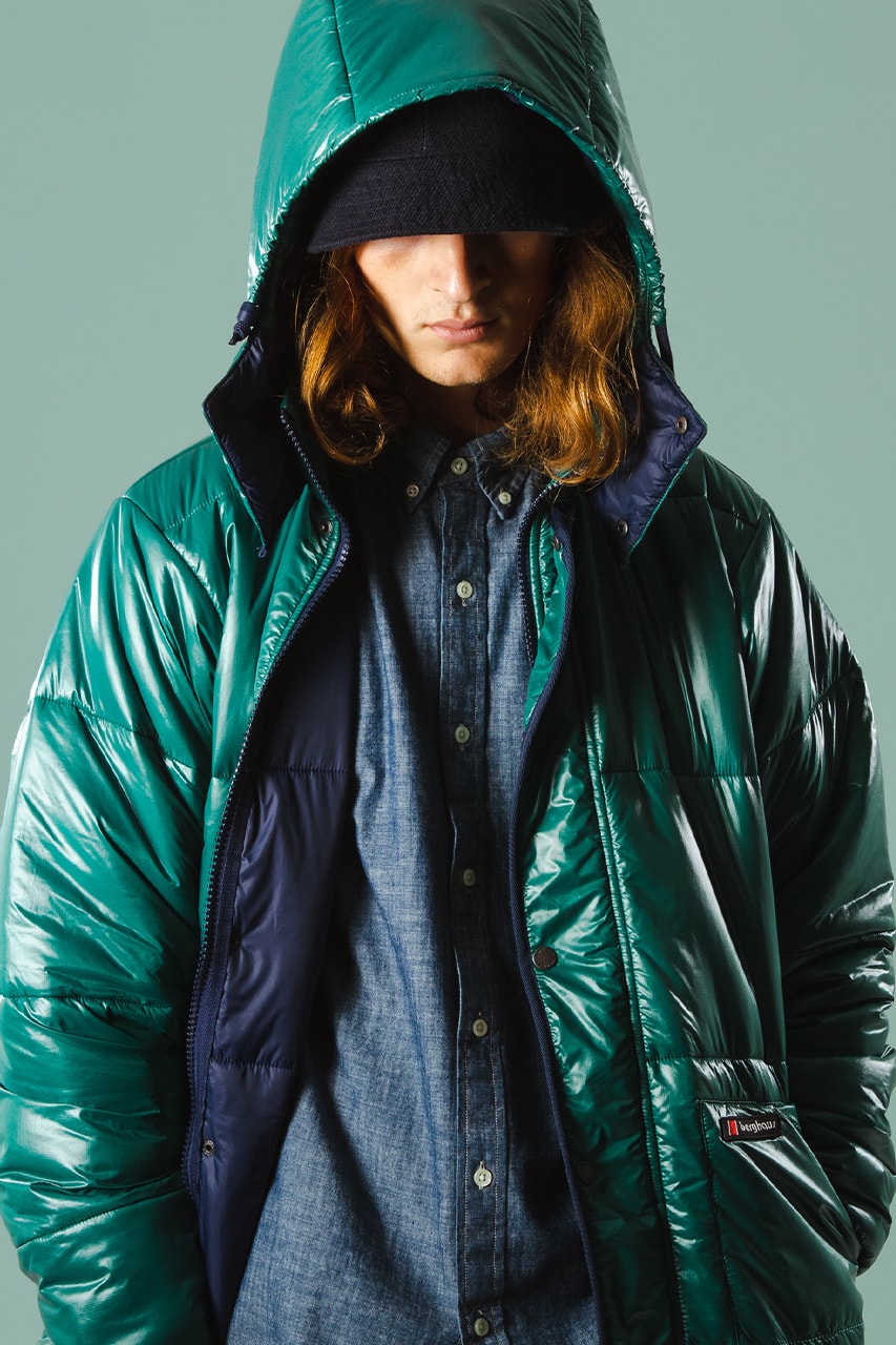 Oi Polloi x Berghaus Ice Cap 78 Jacket Release information where to buy blue green 