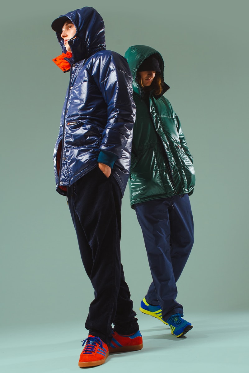 Oi Polloi x Berghaus Ice Cap 78 Jacket Release information where to buy blue green 