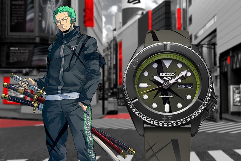 Five Limited Edition Seiko 5 Sports Watches Take On The Style of the Straw Hat Pirates From One Piece