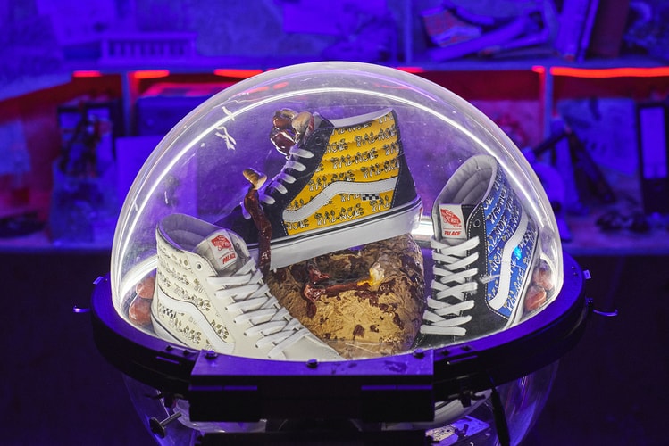 Palace Wraps the Vans Sk8-Hi in Mushroom Print