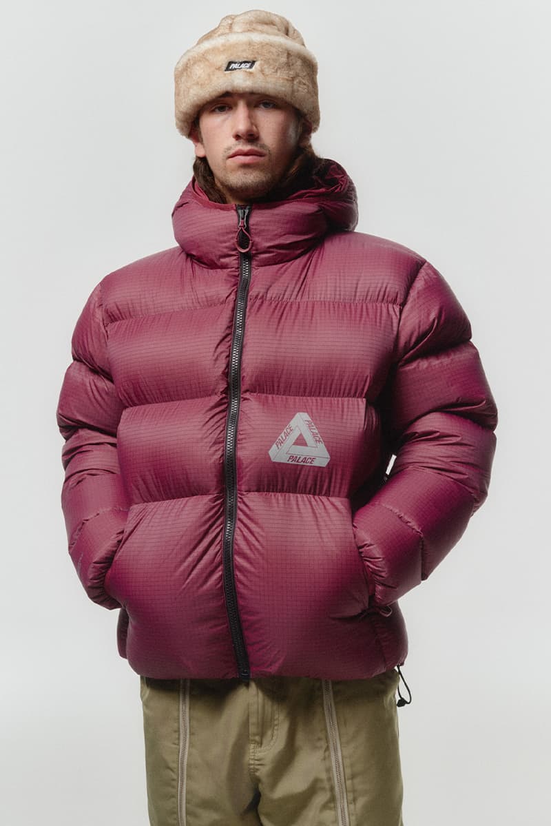 Palace Skateboards Winter 2021 Lookbook Info release information when does it drop outerwear coats Larissa Hofman