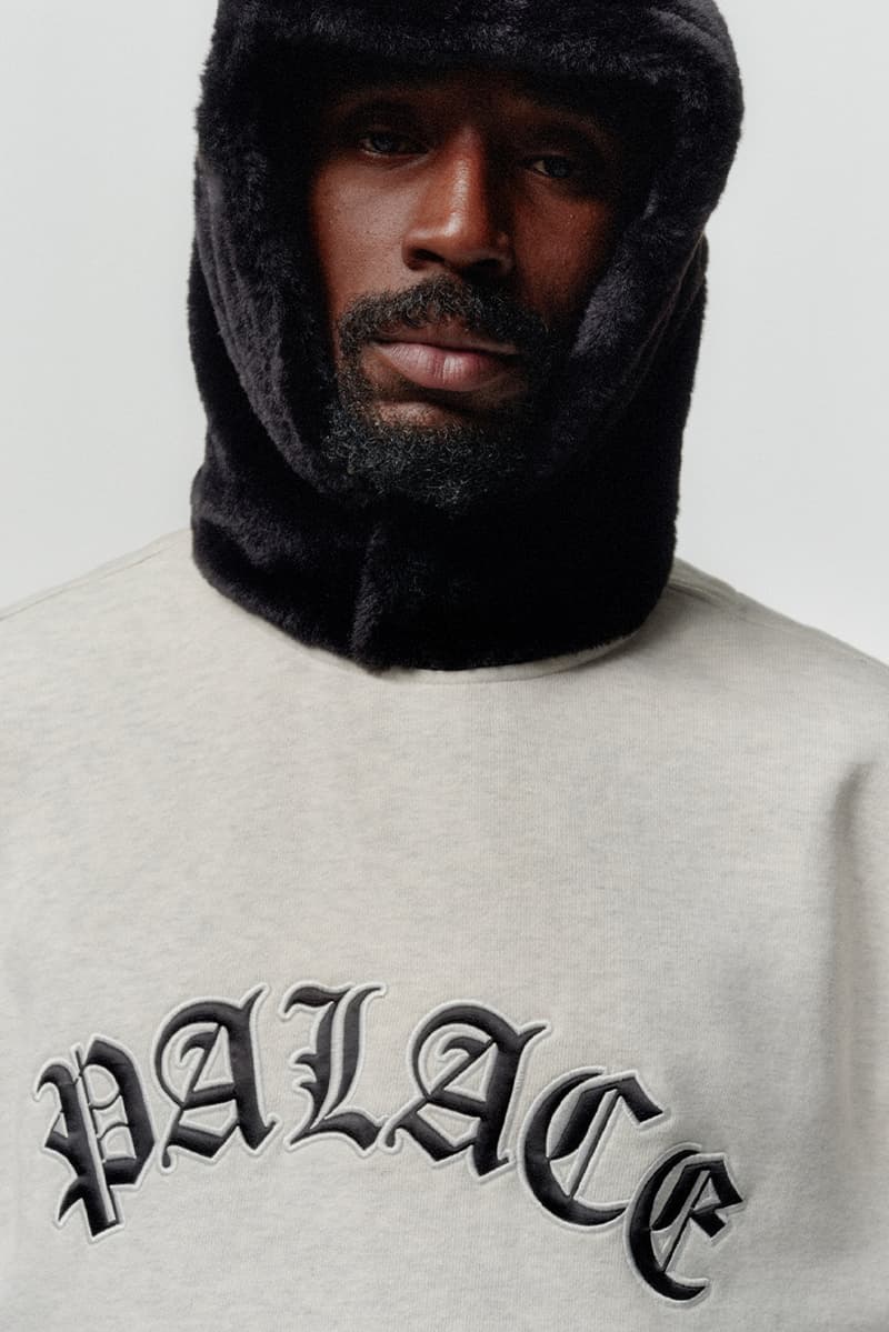 Palace Skateboards Winter 2021 Lookbook Info release information when does it drop outerwear coats Larissa Hofman