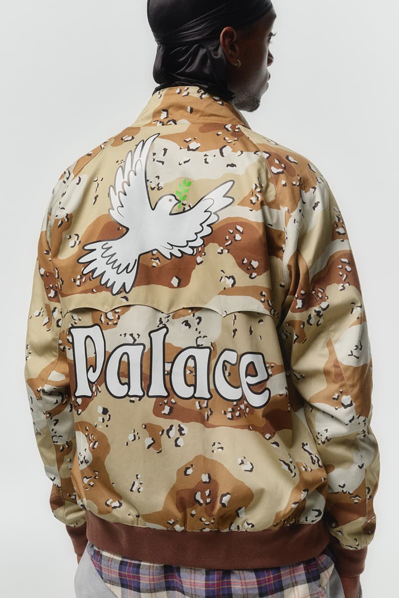 Palace Skateboards Winter 2021 Lookbook Info release information when does it drop outerwear coats Larissa Hofman