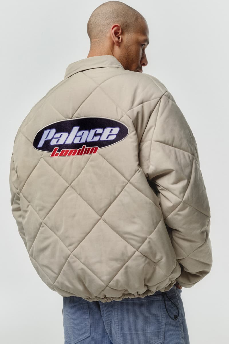 Palace Skateboards Winter 2021 Lookbook Info release information when does it drop outerwear coats Larissa Hofman