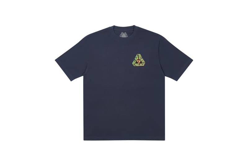 Palace Winter 2021 Tees T-Shirts Skateboarding Brand London Short Sleeve Longsleeves Graphics Prints 