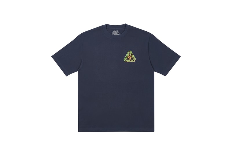 Palace Winter 2021 Tees T-Shirts Skateboarding Brand London Short Sleeve Longsleeves Graphics Prints 