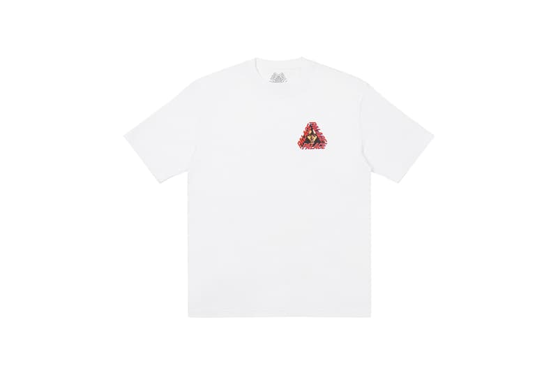 Palace Winter 2021 Tees T-Shirts Skateboarding Brand London Short Sleeve Longsleeves Graphics Prints 