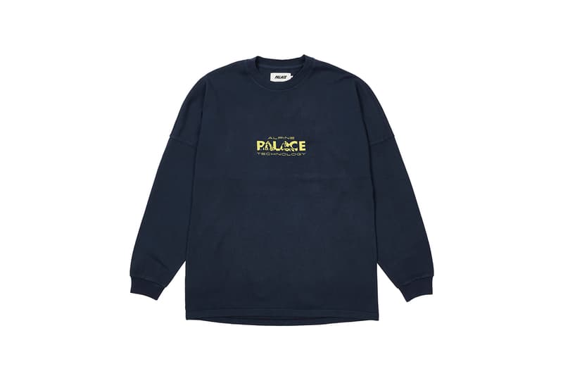 Palace Winter 2021 Tees T-Shirts Skateboarding Brand London Short Sleeve Longsleeves Graphics Prints 