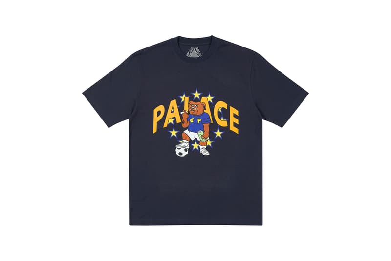 Palace Winter 2021 Tees T-Shirts Skateboarding Brand London Short Sleeve Longsleeves Graphics Prints 