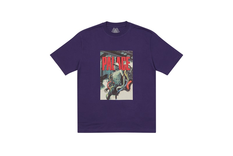 Palace Winter 2021 Tees T-Shirts Skateboarding Brand London Short Sleeve Longsleeves Graphics Prints 