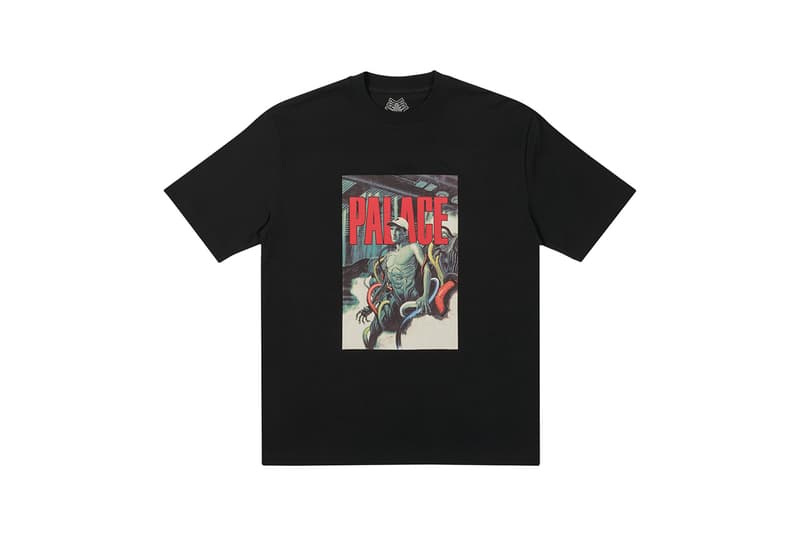 Palace Winter 2021 Tees T-Shirts Skateboarding Brand London Short Sleeve Longsleeves Graphics Prints 