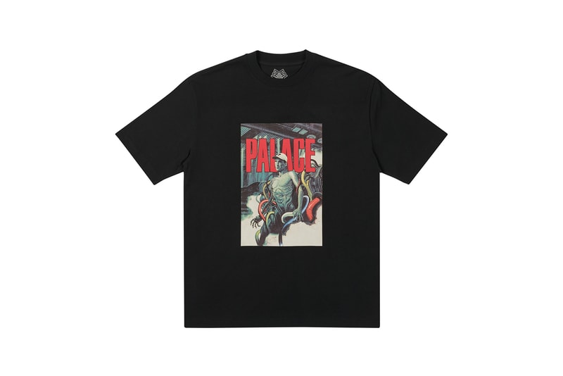 Palace Winter 2021 Tees T-Shirts Skateboarding Brand London Short Sleeve Longsleeves Graphics Prints 