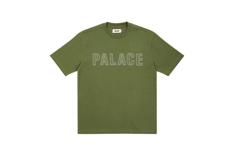Palace Winter 2021 Tees T-Shirts Skateboarding Brand London Short Sleeve Longsleeves Graphics Prints 