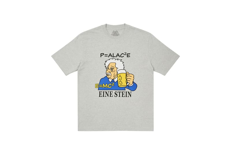 Palace Winter 2021 Tees T-Shirts Skateboarding Brand London Short Sleeve Longsleeves Graphics Prints 