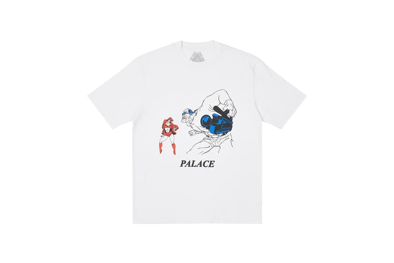 Palace Winter 2021 Tees T-Shirts Skateboarding Brand London Short Sleeve Longsleeves Graphics Prints 