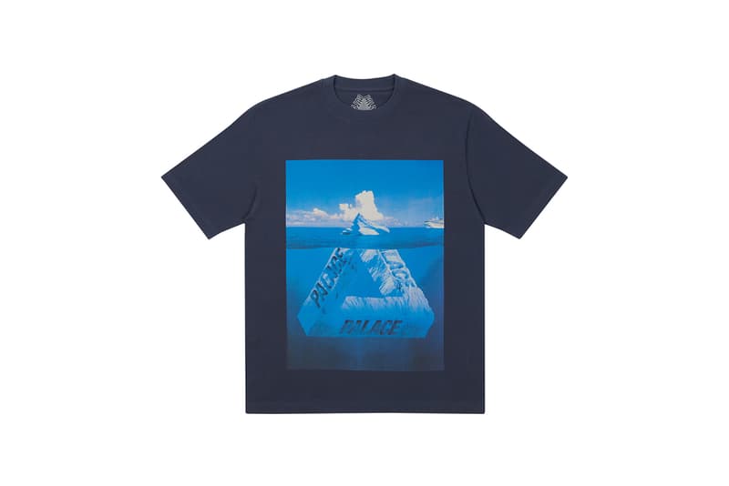 Palace Winter 2021 Tees T-Shirts Skateboarding Brand London Short Sleeve Longsleeves Graphics Prints 