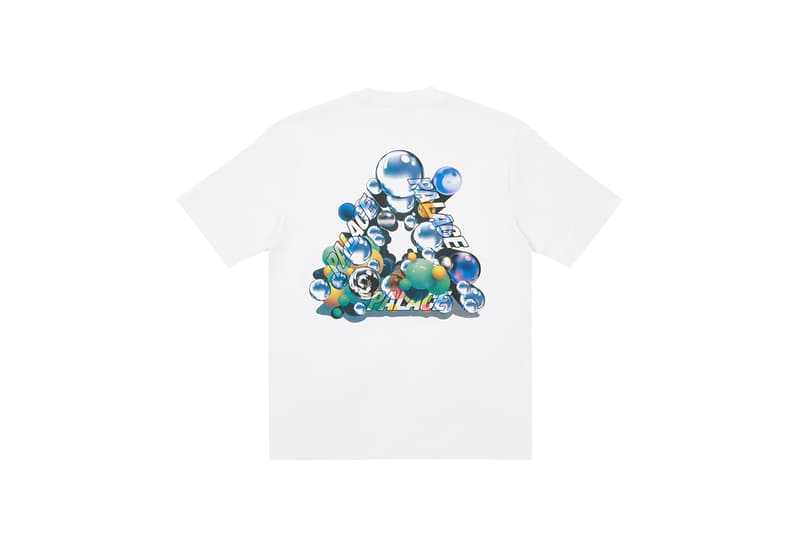 Palace Winter 2021 Tees T-Shirts Skateboarding Brand London Short Sleeve Longsleeves Graphics Prints 