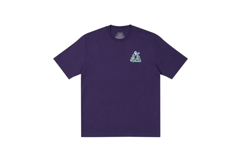Palace Winter 2021 Tees T-Shirts Skateboarding Brand London Short Sleeve Longsleeves Graphics Prints 