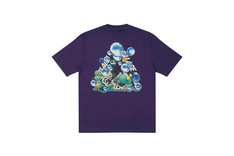 Palace Winter 2021 Tees T-Shirts Skateboarding Brand London Short Sleeve Longsleeves Graphics Prints 