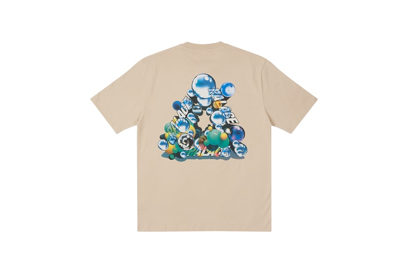 Palace Winter 2021 Tees T-Shirts Skateboarding Brand London Short Sleeve Longsleeves Graphics Prints 