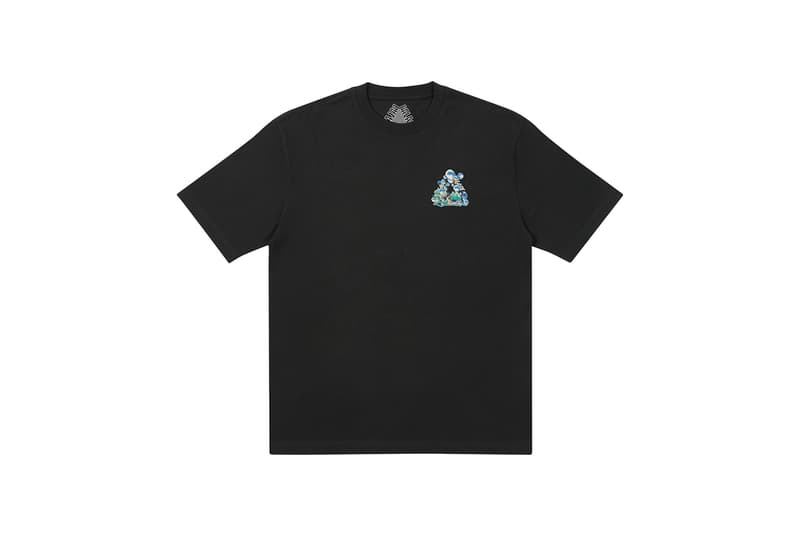 Palace Winter 2021 Tees T-Shirts Skateboarding Brand London Short Sleeve Longsleeves Graphics Prints 