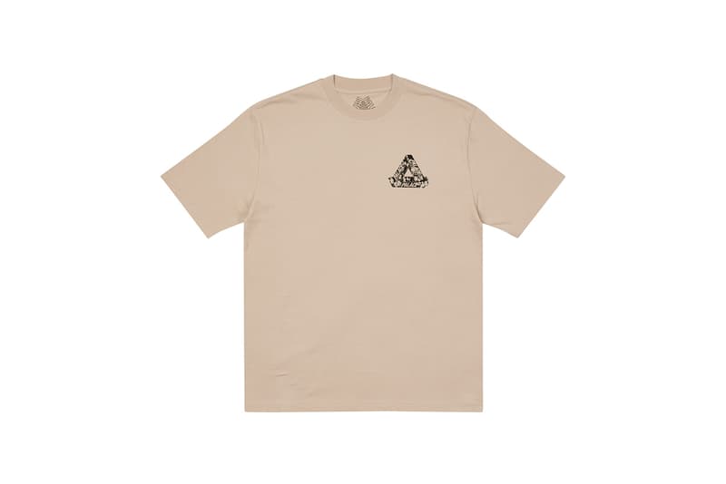 Palace Winter 2021 Tees T-Shirts Skateboarding Brand London Short Sleeve Longsleeves Graphics Prints 