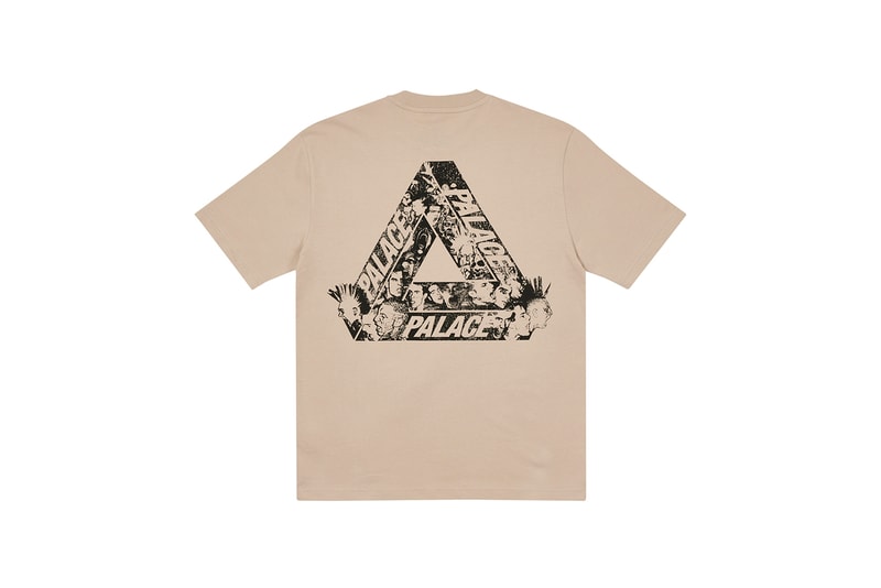 Palace Winter 2021 Tees T-Shirts Skateboarding Brand London Short Sleeve Longsleeves Graphics Prints 