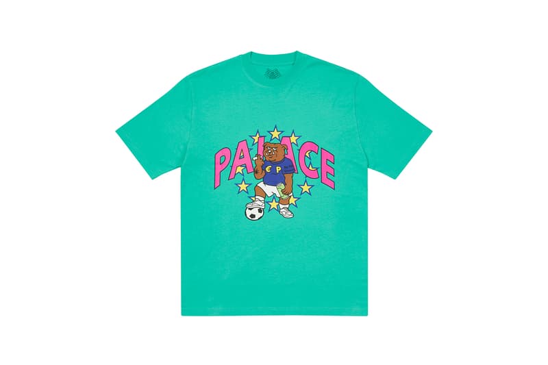 Palace Winter 2021 Tees T-Shirts Skateboarding Brand London Short Sleeve Longsleeves Graphics Prints 