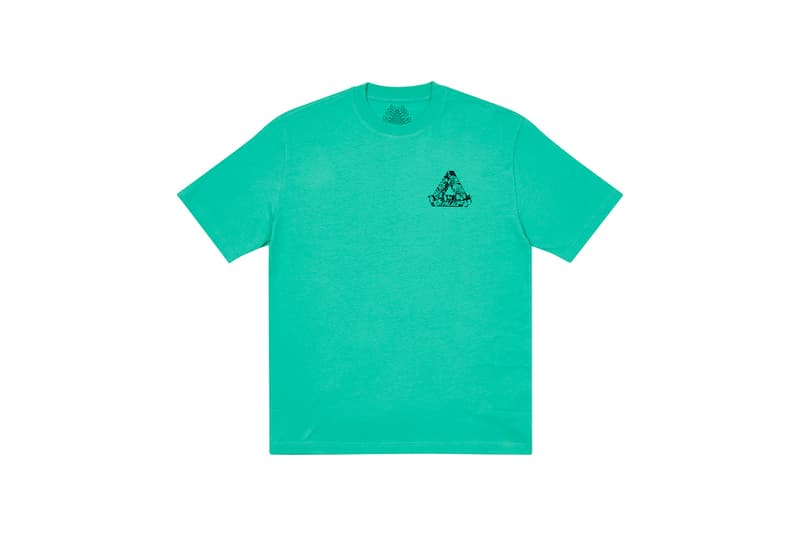 Palace Winter 2021 Tees T-Shirts Skateboarding Brand London Short Sleeve Longsleeves Graphics Prints 