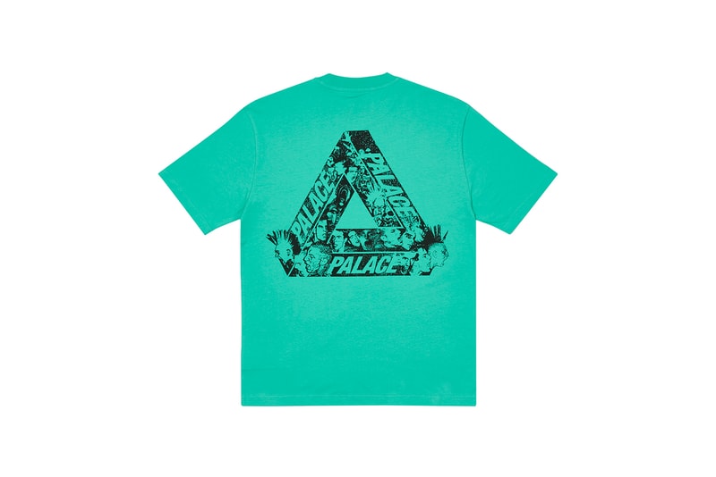 Palace Winter 2021 Tees T-Shirts Skateboarding Brand London Short Sleeve Longsleeves Graphics Prints 