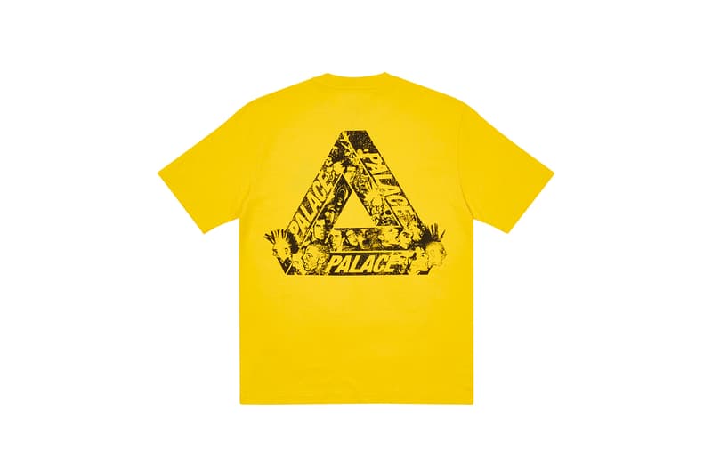 Palace Winter 2021 Tees T-Shirts Skateboarding Brand London Short Sleeve Longsleeves Graphics Prints 