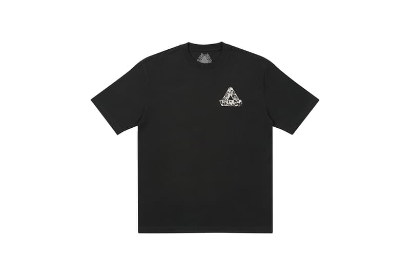 Palace Winter 2021 Tees T-Shirts Skateboarding Brand London Short Sleeve Longsleeves Graphics Prints 