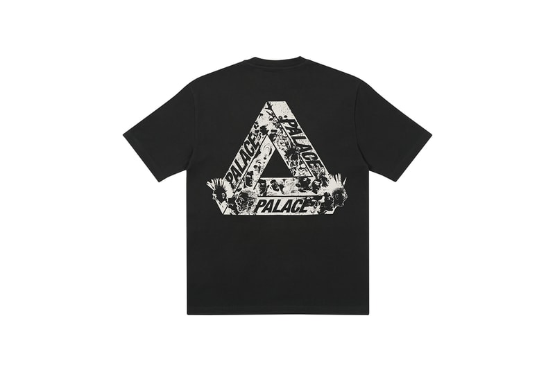 Palace Winter 2021 Tees T-Shirts Skateboarding Brand London Short Sleeve Longsleeves Graphics Prints 