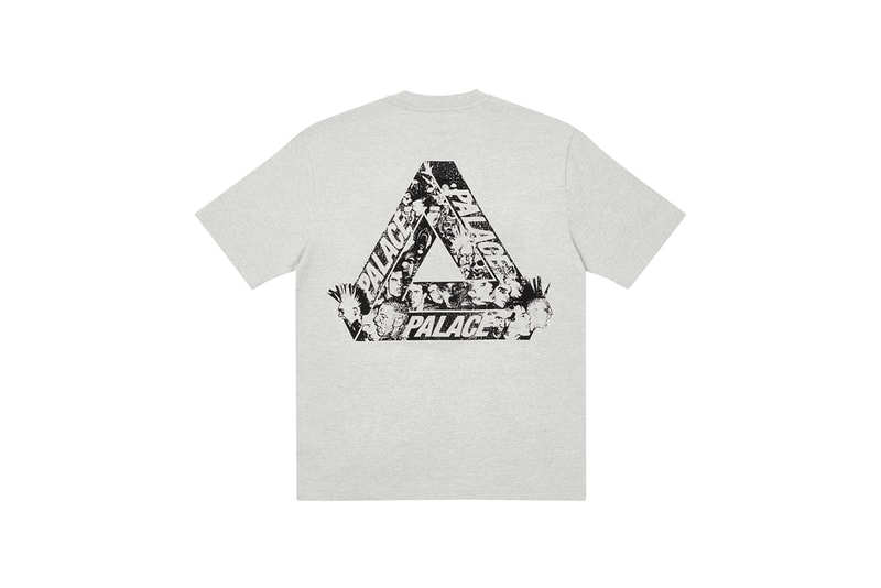 Palace Winter 2021 Tees T-Shirts Skateboarding Brand London Short Sleeve Longsleeves Graphics Prints 