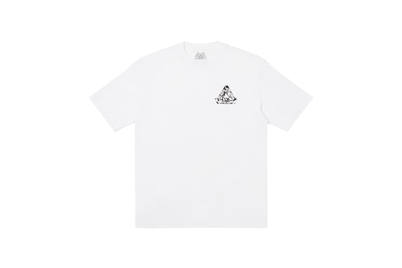 Palace Winter 2021 Tees T-Shirts Skateboarding Brand London Short Sleeve Longsleeves Graphics Prints 