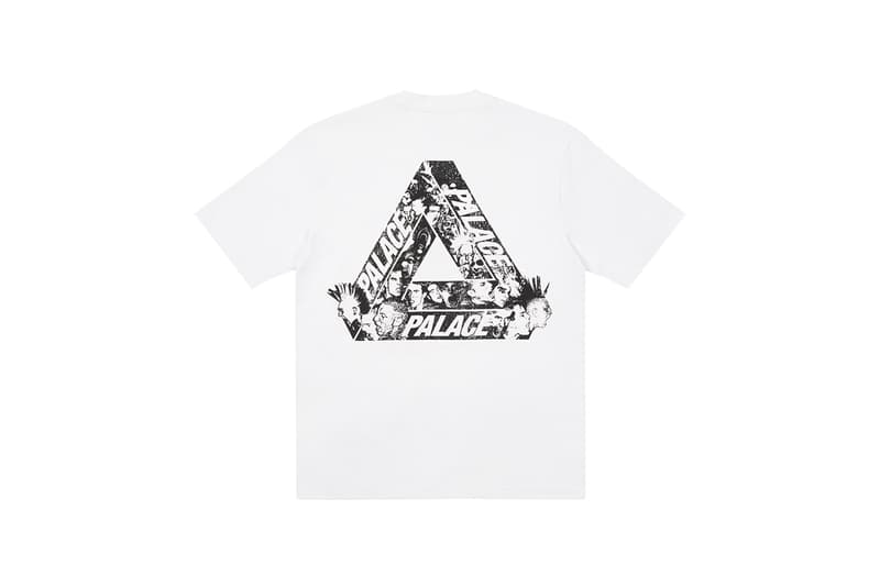 Palace Winter 2021 Tees T-Shirts Skateboarding Brand London Short Sleeve Longsleeves Graphics Prints 