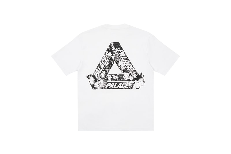 Palace Winter 2021 Tees T-Shirts Skateboarding Brand London Short Sleeve Longsleeves Graphics Prints 