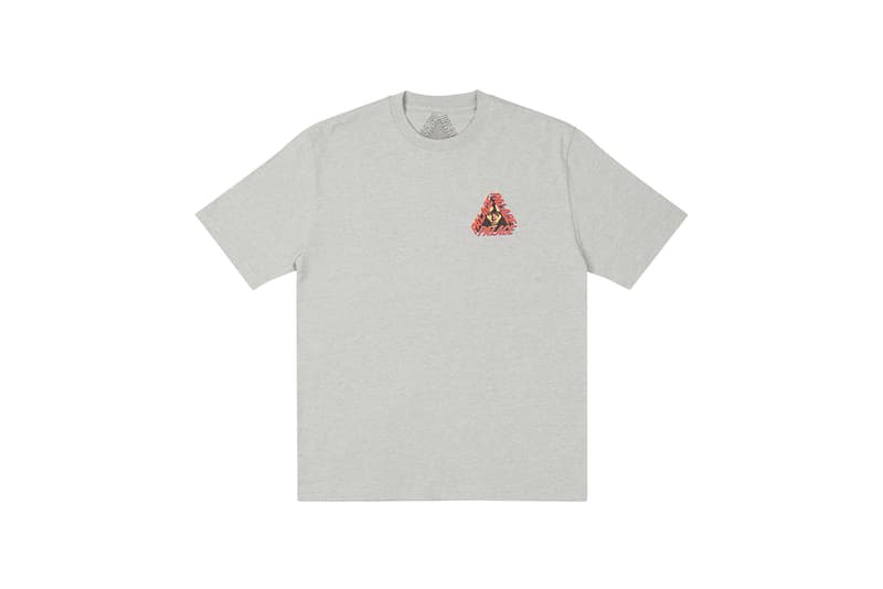 Palace Winter 2021 Tees T-Shirts Skateboarding Brand London Short Sleeve Longsleeves Graphics Prints 