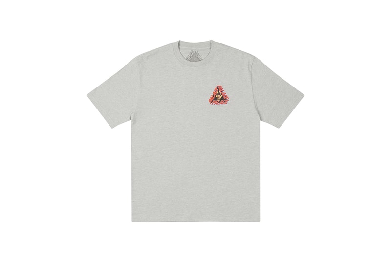 Palace Winter 2021 Tees T-Shirts Skateboarding Brand London Short Sleeve Longsleeves Graphics Prints 