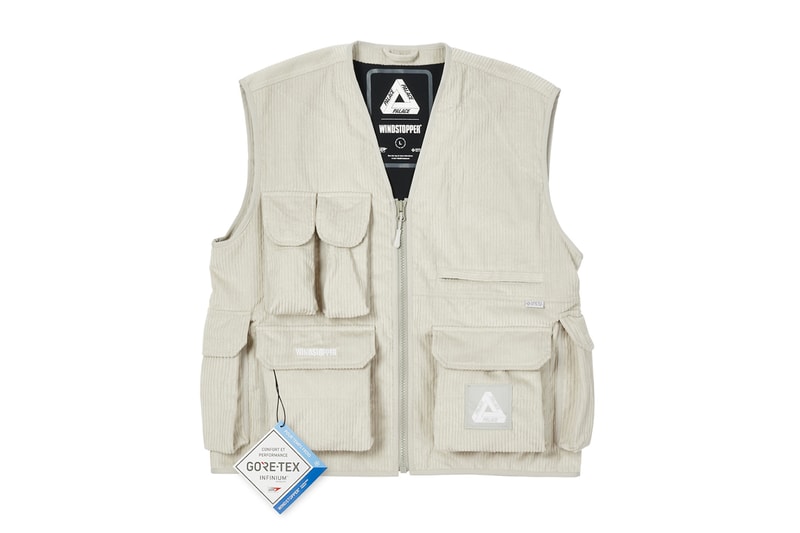 Palace Readies its Third Drop of Winter 2021 alpine palace technology triferg iceberg einstein gold face corduroy windstopper utility vest bucket hat monogram beanies lucky charm clover pin washed P logo caps release info