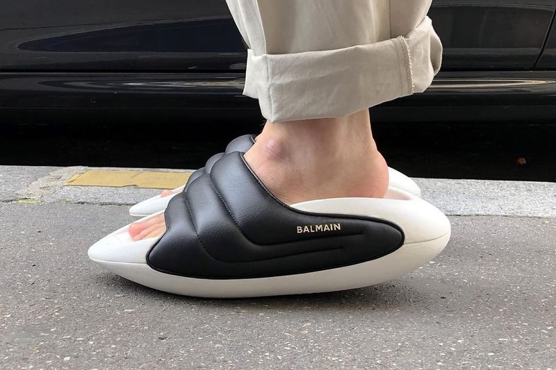 Paris Fashion Week 2021 Spring Summer 2022 SS22 Best Sneakers Footwear Designers Runway COMME des GARCONS Salomon Balmain Lanvin Batman YEEZY YZY KNIT RNNR Givenchy Heliot Emil Victor Julius Juul Balenciaga Crocs Runner 