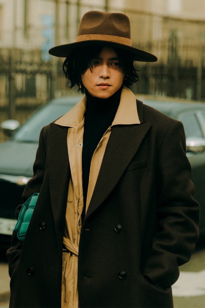 Paris Fashion Week SS22 Women Street Style Looks pfw louis vuitton balenciaga givenchy miu miu thom browne fashion Paris Fashion Week SS22 Street Style Paris Fashion Week ss22 Street Style Shows off Masterful Layering and Oversized Tailoring streetstyle street style