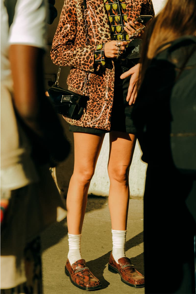 Paris Fashion Week SS22 Women Street Style Looks pfw louis vuitton balenciaga givenchy miu miu thom browne fashion Paris Fashion Week SS22 Street Style Paris Fashion Week ss22 Street Style Shows off Masterful Layering and Oversized Tailoring streetstyle street style