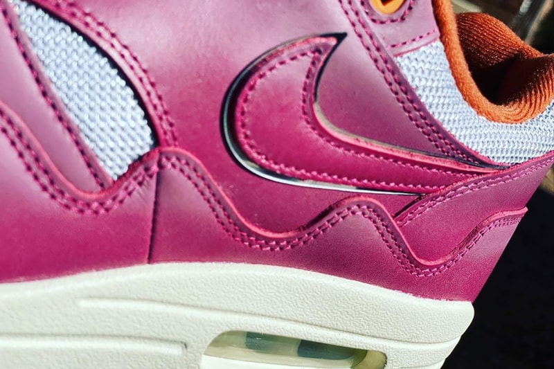 Patta Nike Air Max 1 Night Maroon дата выпуска информация список магазинов руководство по покупке фото цена