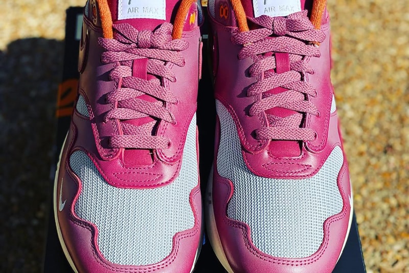 Patta Nike Air Max 1 Night Maroon дата выпуска информация список магазинов руководство по покупке фото цена