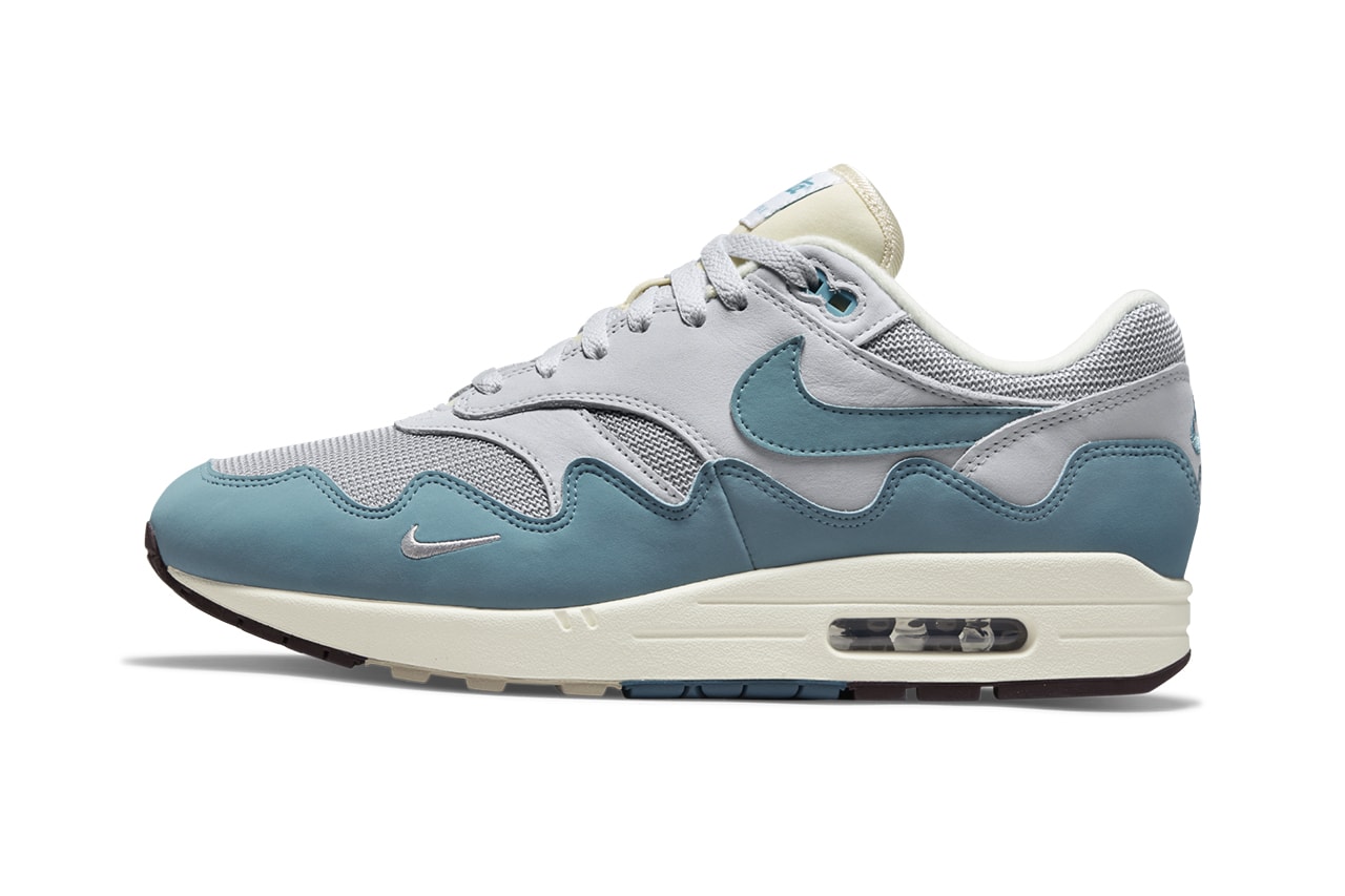 patta nike air max 1 noise aqua DH1348 004 release date info store list buying guide photos price 