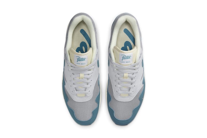 patta nike air max 1 noise aqua DH1348 004 release date info store list buying guide photos price 